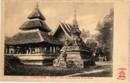 CPA AK Bonzerie Dans Les Environs De Pnom Penh Cambodge Indochina (1346284) - Cambodge