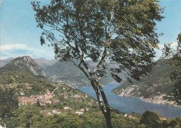 X4791 Ticino - Lugano - Carona - Panorama Sul Lago / Viaggiata 1965 - Carona 