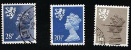 1983 Queen Elisabeth II Michel GB-S 40 - 42A Stamp Number GB-S MH29 - 52 Yvert Et Tellier GB 1082 - 1088 Used - Scotland