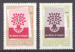 Argentina, 1960, World Refugee Year, WRY, United Nations, MNH, Michel 720-721 - Flüchtlinge