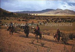 72551573 Mongolei Herdsmen With Lasso Mongolei - Mongolia