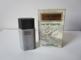 LAPIDUS   - EDT -  4 Ml - Miniature - Miniaturen Herrendüfte (mit Verpackung)