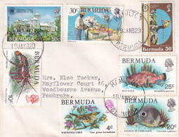 BERMUDA 1982 COVER TO  USA. - Bermuda