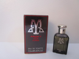 MAXIM'S Pour HOMME   - EDT -  7.5 Ml - Miniature - Miniatures Men's Fragrances (in Box)