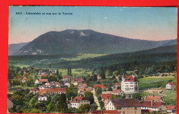 ZWR-28  Colombier Et Vue Sur La Tourne.  Circulé 1929 Vers France. - Colombier