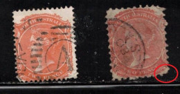 SOUTH AUSTRALIA Scott # 58, 65 Used - Queen Victoria - Usados