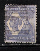 SOUTH AUSTRALIA Scott # 107 Used - Queen Victoria 1 - Gebraucht