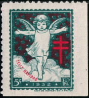 ARGENTINE / ARGENTINA - 1932 5c Christmas Seal / Anti-Tuberculosis Label - Neuf / Mint ** - Otros & Sin Clasificación