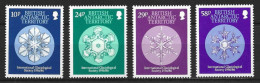 B.A.T....." 1986.."...SNOW , SET OF 4......MNH... - Other & Unclassified