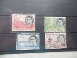 Belgique Belgie Congo Belge 329/332  Mnh Neuf ** 1955 Perfect Parfait Baudouin Boudewijn - Unused Stamps