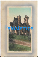 212965 PARAGUAY HUMAITA RUINS RUINAS DE LA GUERRA CIRCULATED TO ARGENTINA POSTAL POSTCARD - Paraguay