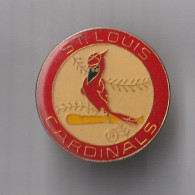 PIN'S THEME SPORT  BASEBALL USA  SAINT LOUIS   LES CARDINALS - Honkbal