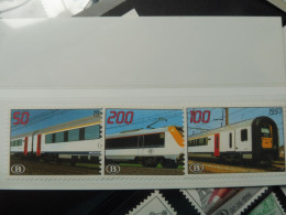 Chemins De Fer  / Spoorwegvignetten Trv 3/5 Luxe ** Mnh ( Train Trein ) 1997 - 1996-2013 Viñetas [TRV]
