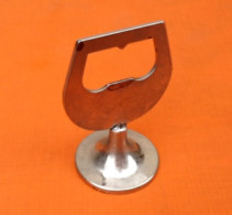 Années 1950  Décapsuleur De Table / Bureau Socle Pied Tulipe Métal Chromé - Bottle Openers