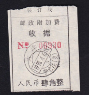 CHINA CHINE CINA Tianjin  ADDED CHARGE LABEL (ACL) 0.40 YUAN - Andere & Zonder Classificatie