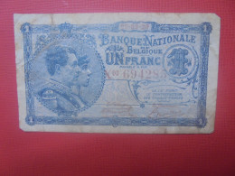 BELGIQUE 1 Franc 1920 Circuler (B.18) - 1 Franco