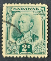 SARAWAK 1932 2c Sir Charles Vyner Brooke Used SG92 CV£2.25 - Sarawak (...-1963)