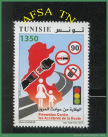 Tunisia 2013-Prevention Against Traffic Accidents // Prévention Contre Les Accidents De La Route - Accidentes Y Seguridad Vial