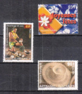 2002 POLYNESIE FRANCAISE - Lot De 3  Timbres - Altri & Non Classificati