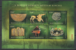 Hungary 2023. Treassures Of The Hungarian National Museum Sheet - Limited IMPERF, Red. No. MNH (**) - Nuovi