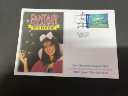 2-9-2023 (4 T 2) Australia - 2023 - Snow White - Fantasy Glades - Snow White - With Platypus Stamp (2 Covers) - Brieven En Documenten