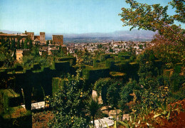 ESPAGNE GRANADA VISTA PARCIAL DE LA ALHAMBRA Y CIUDAD - Granada