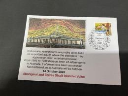 2-9-2023 (4 T 2) Australia Referendum To Be Held 14-102-2023 - Aborignal & Torres Strait Islander Voice - Lettres & Documents