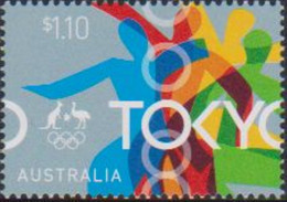 AUSTRALIA, 2021, MNH,TOKYO OLYMPICS,1v - Verano 2020 : Tokio