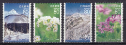 Japan - Used - 2006 - Nature Of Shinetsu Nigata Nagano - Flora  Flowers Mountains - (NPPN-0611) - Used Stamps