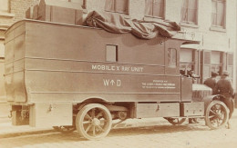 Mobile X-Ray Unit At Bailleul 1915 Ambulance Car WW1 Rayons X - (Photo) - Automobile