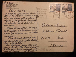 CP Pour La FRANCE TP BUSSOLAS RADAR RADIO 12 S 50 X2 OBL.MEC.4 VI 1963 LISBOA - Briefe U. Dokumente