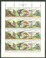 POLAND MNH ** 3297-3300 En Feuille POISSONS D'ORNEMENT - Volledige Vellen