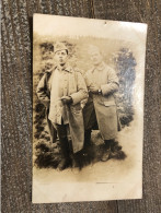 Photo Carte 2 Soldats Poilus 14-18 - 1914-18