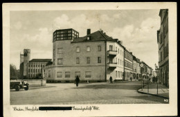 OLD POSTCARD WEIDEN GERMANY CAR - Weiden I. D. Oberpfalz