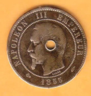 1855 - FRANCE - 10 Centimes Napoléon III - 10 Centimes