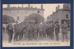 CPA [71] Saône Et Loire > Macon Chanteurs De Rues Non Circulé - Macon