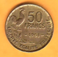 1951 - FRANCE - 50 Francs Guiraud - 50 Francs