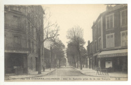 92/ CPA - La Garenne Colombes - Rue De Sartoris Prise De La Rue Voltaire - La Garenne Colombes