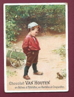 010923 - CHROMO VAN HOUTEN - Enfant Garçon Grenouille Crapaud - Van Houten