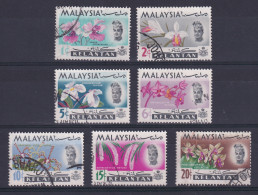 Malaya - Kelantan: 1965   Flowers Set    SG103-109    Used - Kelantan