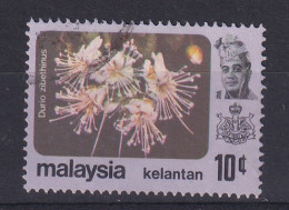 Malaya - Kelantan: 1979   Flowers     SG126   10c  [With Wmk]   Used - Kelantan