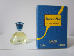 CARON - Aimez-Moi   - EDT -  3 Ml - Miniature - Miniaturen Damendüfte (mit Verpackung)