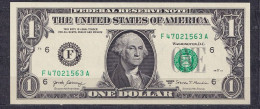 USA - 2017 - 1 Dollars - P544b F    Atlanta  AU - Billets De La Federal Reserve (1928-...)