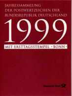 BRD Bund Jahressammlung 1999 - Gestempelt Mit Ersttagstempel - Im Schuber - Jaarlijkse Verzamelingen