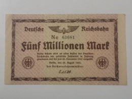 Allemagne, Funf Million Mark 1923 - 5 Millionen Mark