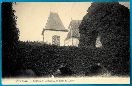 CPA 78 SEPTEUIL (St SAINT-MARTIN-des-CHAMPS) - Château De Corbeville, La Porte De Lierre - Septeuil
