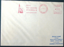 1976  FRANCE 50 Anniversaire Foire Européenne Strasbourg Markophilie Sonderstempel - Collections (sans Albums)