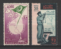 Egypt - 1954 - ( Agreement Of Oct. 19, 1954, With Great Britain For The Evacuation Of The Suez Canal ) - MNH (**) - Nuevos