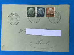 Luxembourg - Eischen - Enveloppe - Deutsches Reich - 30.12.41 -  Luxemburg Wk2 Ww2 Besatzung Militaria - 1940-1944 Occupazione Tedesca