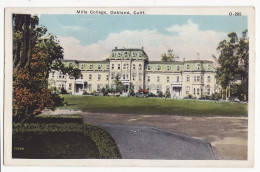 USA, OAKLAND CALIFORNIA, MILLS COLLEGE BUILDING, Antique C1920s Vintage Postcrad - Oakland